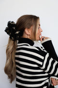 STARRY NIGHT ORGANZA JUMBO SCRUNCHIE - Poppy & Vine
