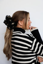 STARRY NIGHT ORGANZA JUMBO SCRUNCHIE - Poppy & Vine