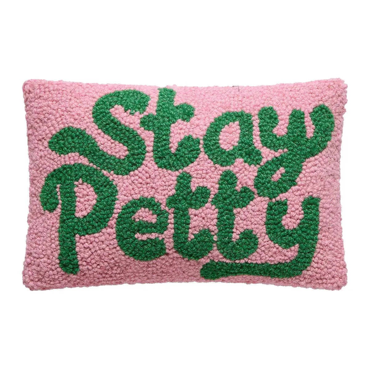 Stay Petty Hook Pillow - Poppy & Vine