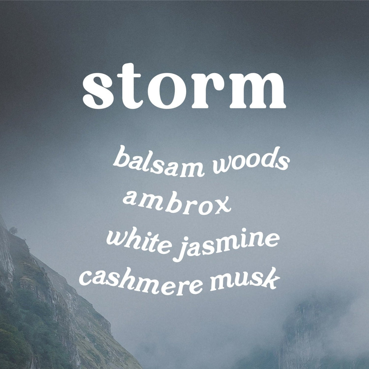 Storm 9 oz. Hue Candle (Evening Air) - Poppy & Vine