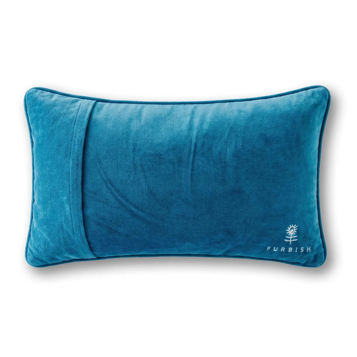 Straight Needlepoint Pillow - Poppy & Vine