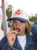 STRAWBERRY KAXI TRUCKER HAT - Poppy & Vine