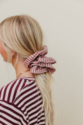 STRIPED CORSET SCRUNCHIE - Poppy & Vine