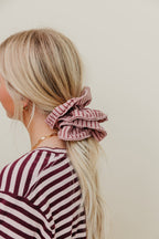 STRIPED CORSET SCRUNCHIE - Poppy & Vine
