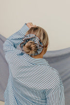 STRIPED CORSET SCRUNCHIE - Poppy & Vine