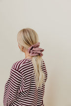 STRIPED CORSET SCRUNCHIE - Poppy & Vine