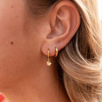 Sunburst Hoops - Poppy & Vine