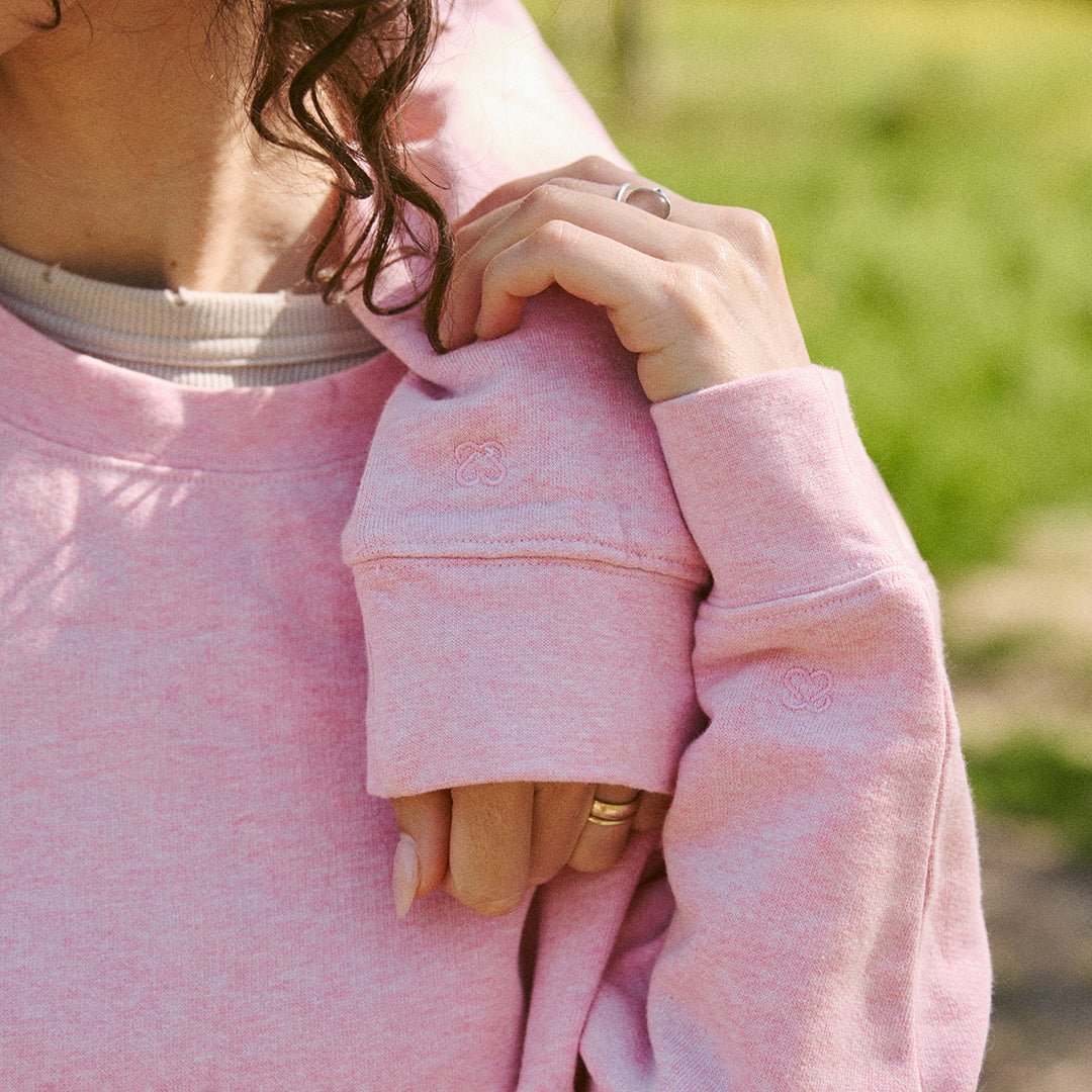 Support Self-Checks Crew Sweatshirt - Poppy & Vine