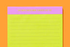 Teacher List Pad - Poppy & Vine