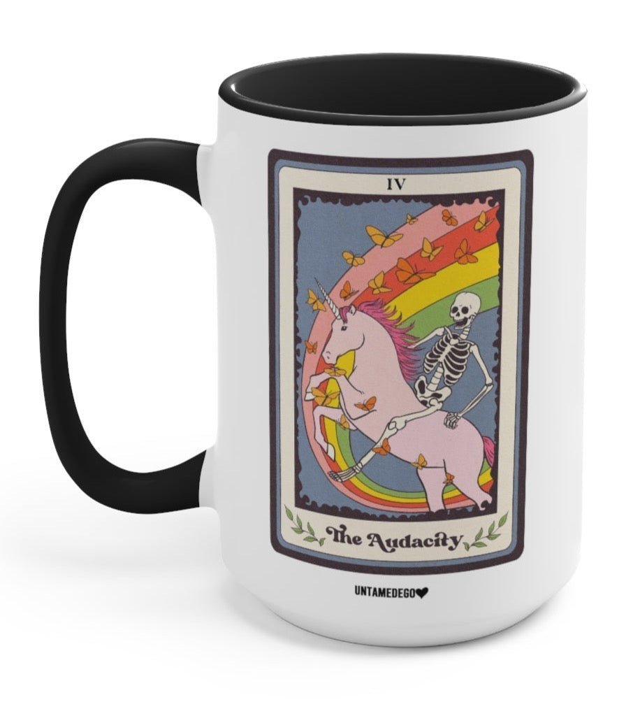 The Audacity Tarot Card Mug - Poppy & Vine