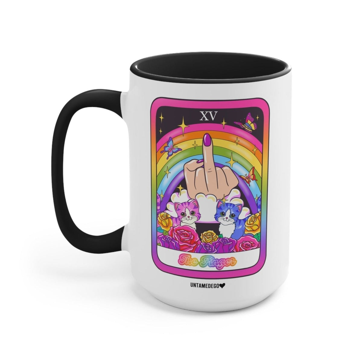 The Finger Tarot 15oz Mug - Poppy & Vine