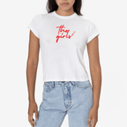 The Girls Crop Tee – Bachelorette Party & Bridal Crew Shirt - Poppy & Vine