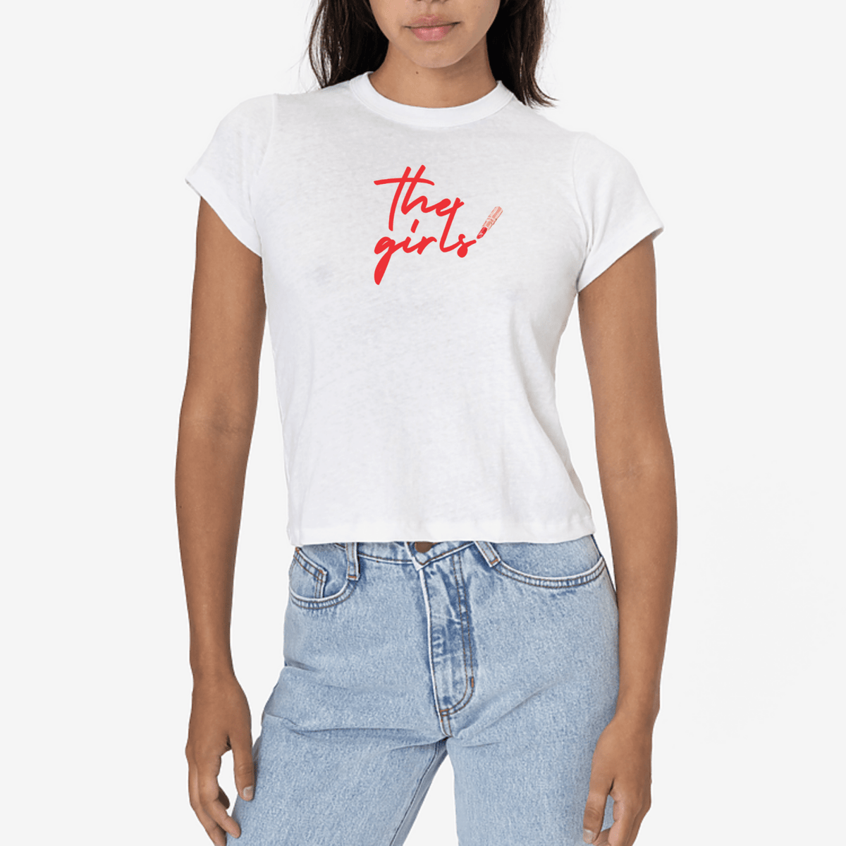 The Girls Crop Tee – Bachelorette Party & Bridal Crew Shirt - Poppy & Vine