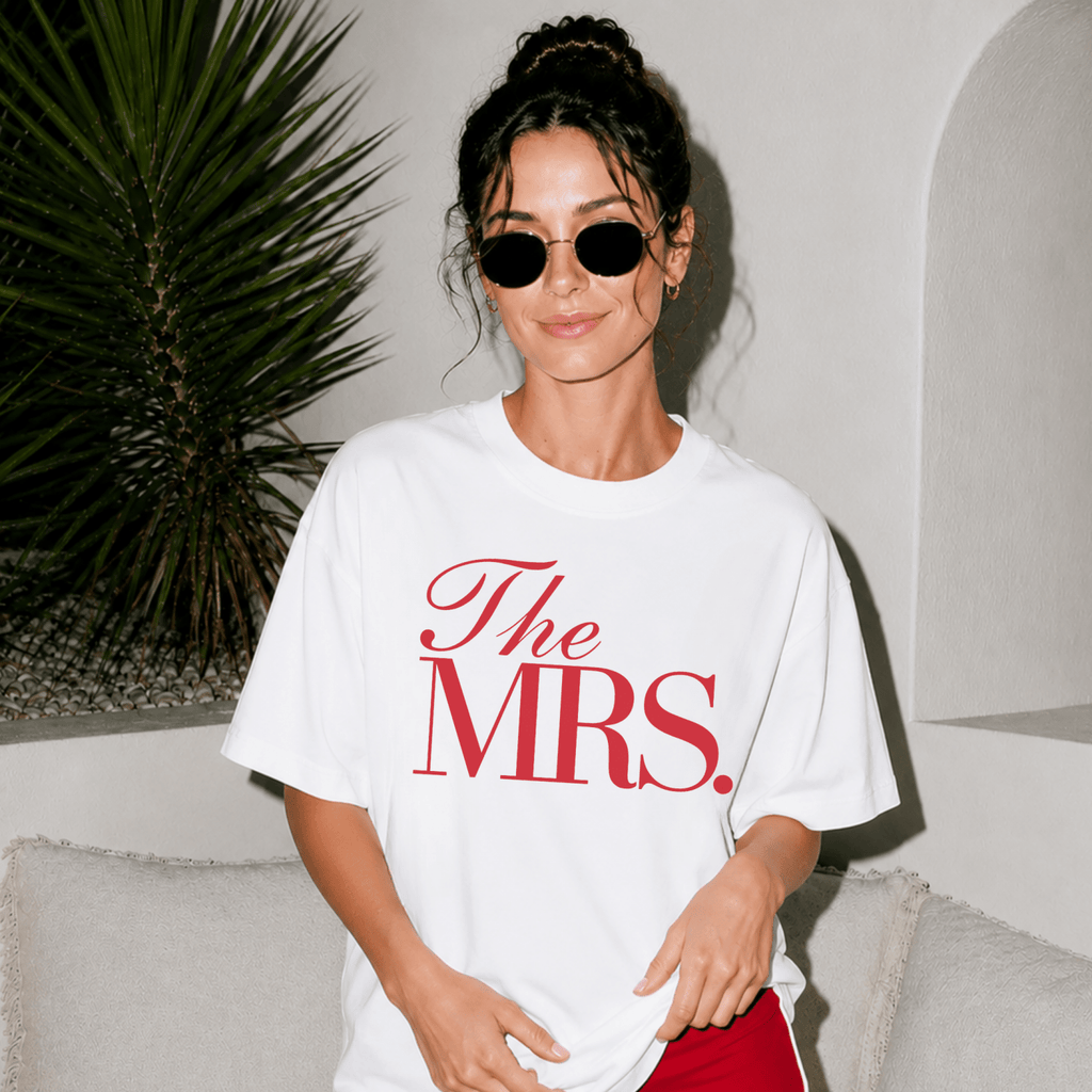 The Mrs. Bridal Graphic Tee - Poppy & Vine