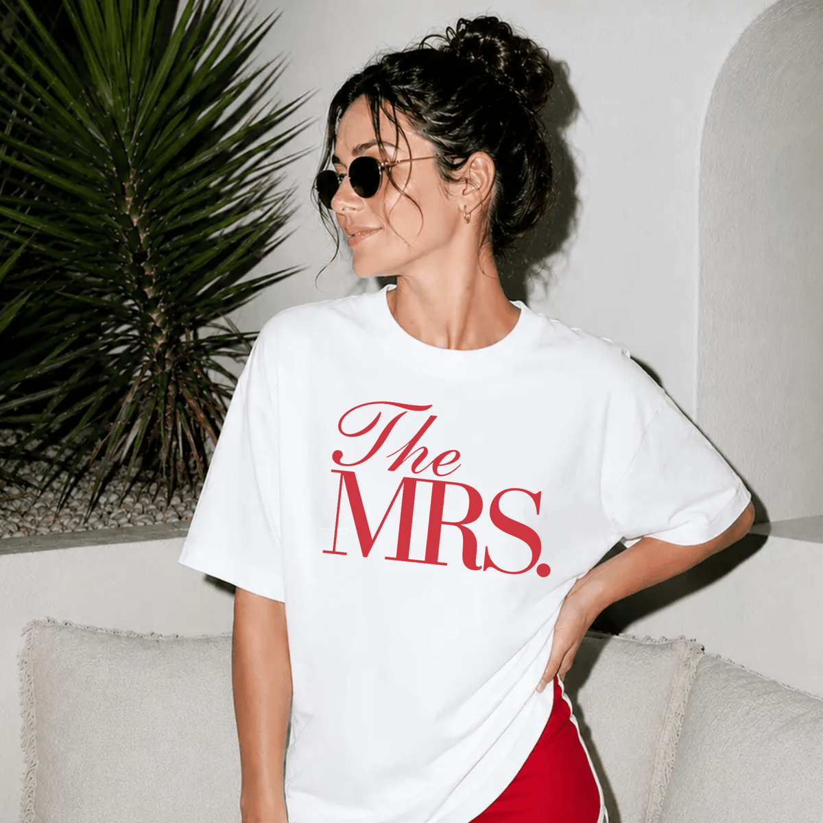 The Mrs. Bridal Graphic Tee - Poppy & Vine