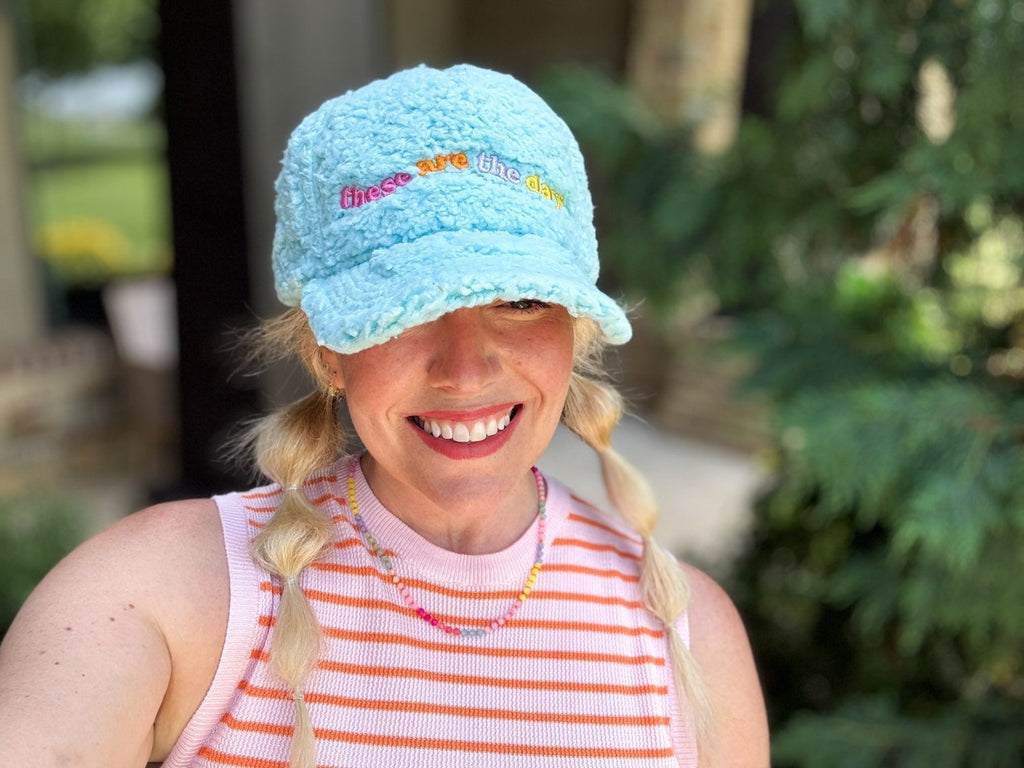 These Are The Days Baseball Hat - Poppy & Vine
