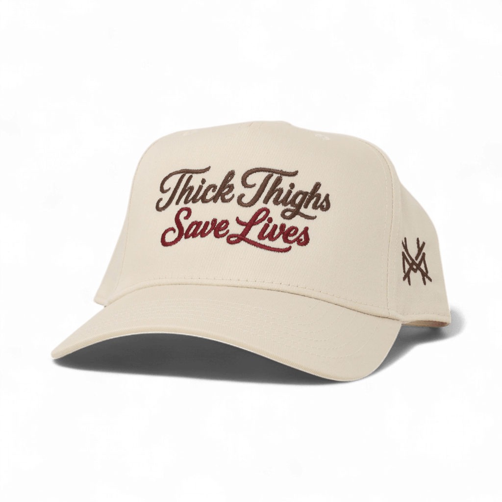 Thick Thighs Save Lives Snapback Hat - Poppy & Vine
