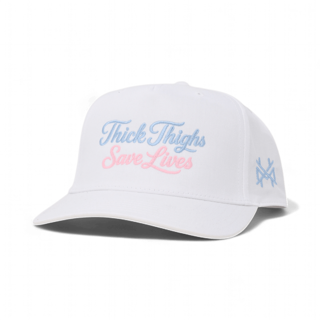 Thick Thighs Save Lives Snapback Hat - Poppy & Vine