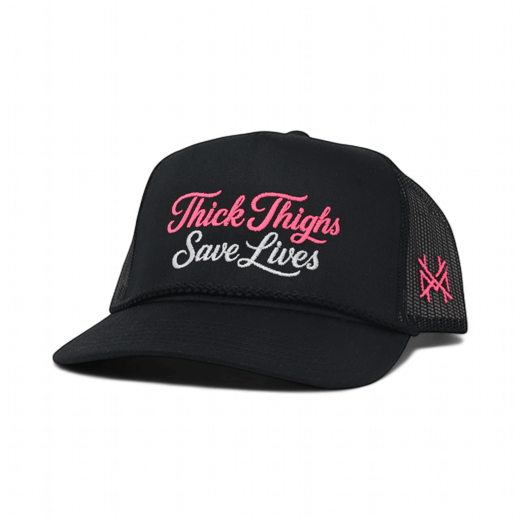 Thick Thighs Save Lives Snapback Hat - Poppy & Vine