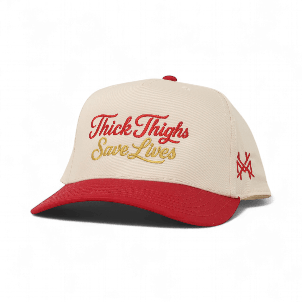 Thick Thighs Save Lives Snapback Hat - Poppy & Vine