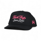Thick Thighs Save Lives Snapback Hat - Poppy & Vine
