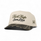 Thick Thighs Save Lives Snapback Hat - Poppy & Vine