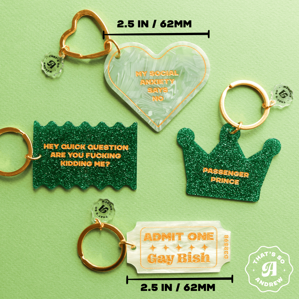 This Actually Is My First Rodeo - Funny Motel Keychain - Poppy & Vine