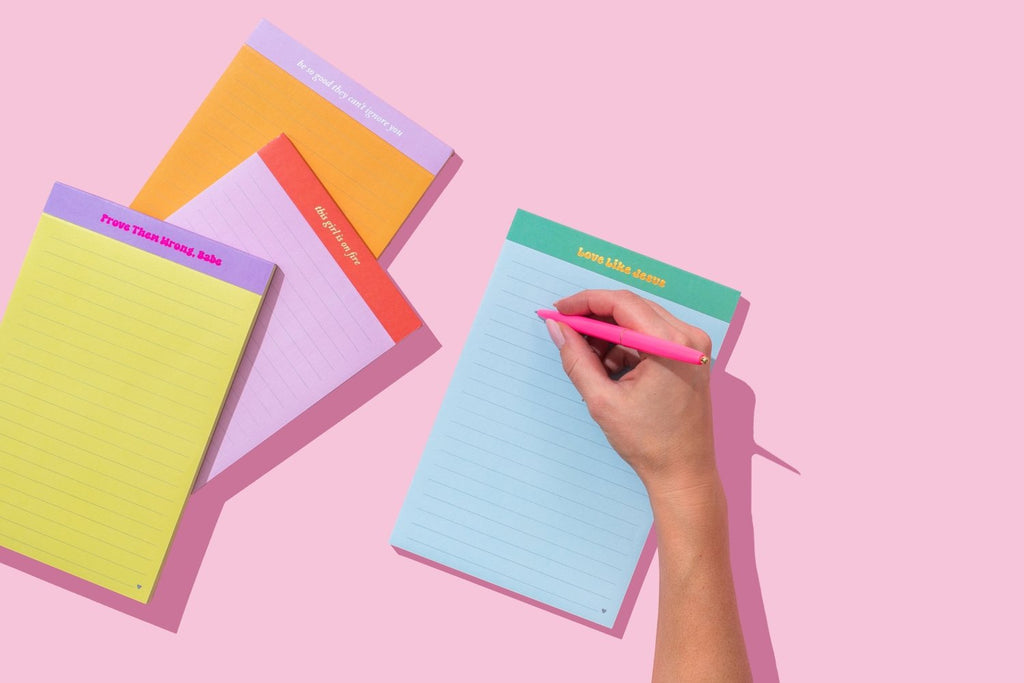 This Girl Is On Fire List Pad - Poppy & Vine