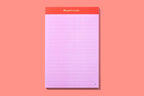 This Girl Is On Fire List Pad - Poppy & Vine