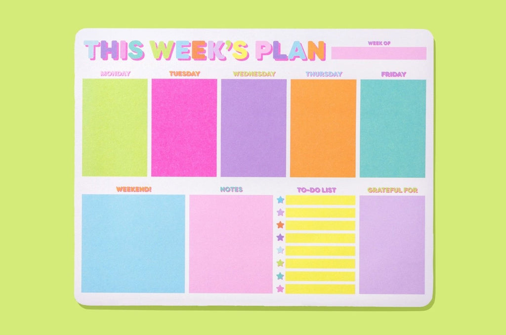 This Week Weekly Planner - Poppy & Vine