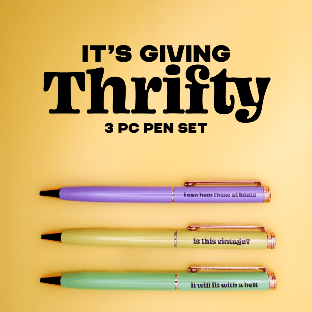Thrifty Pen Set - Poppy & Vine