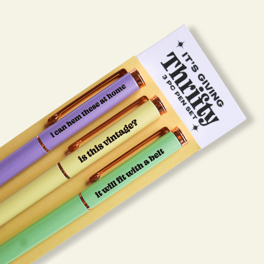 Thrifty Pen Set - Poppy & Vine