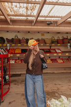 TOMATO MESH TRUCKER HAT - Poppy & Vine