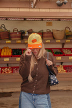 TOMATO MESH TRUCKER HAT - Poppy & Vine