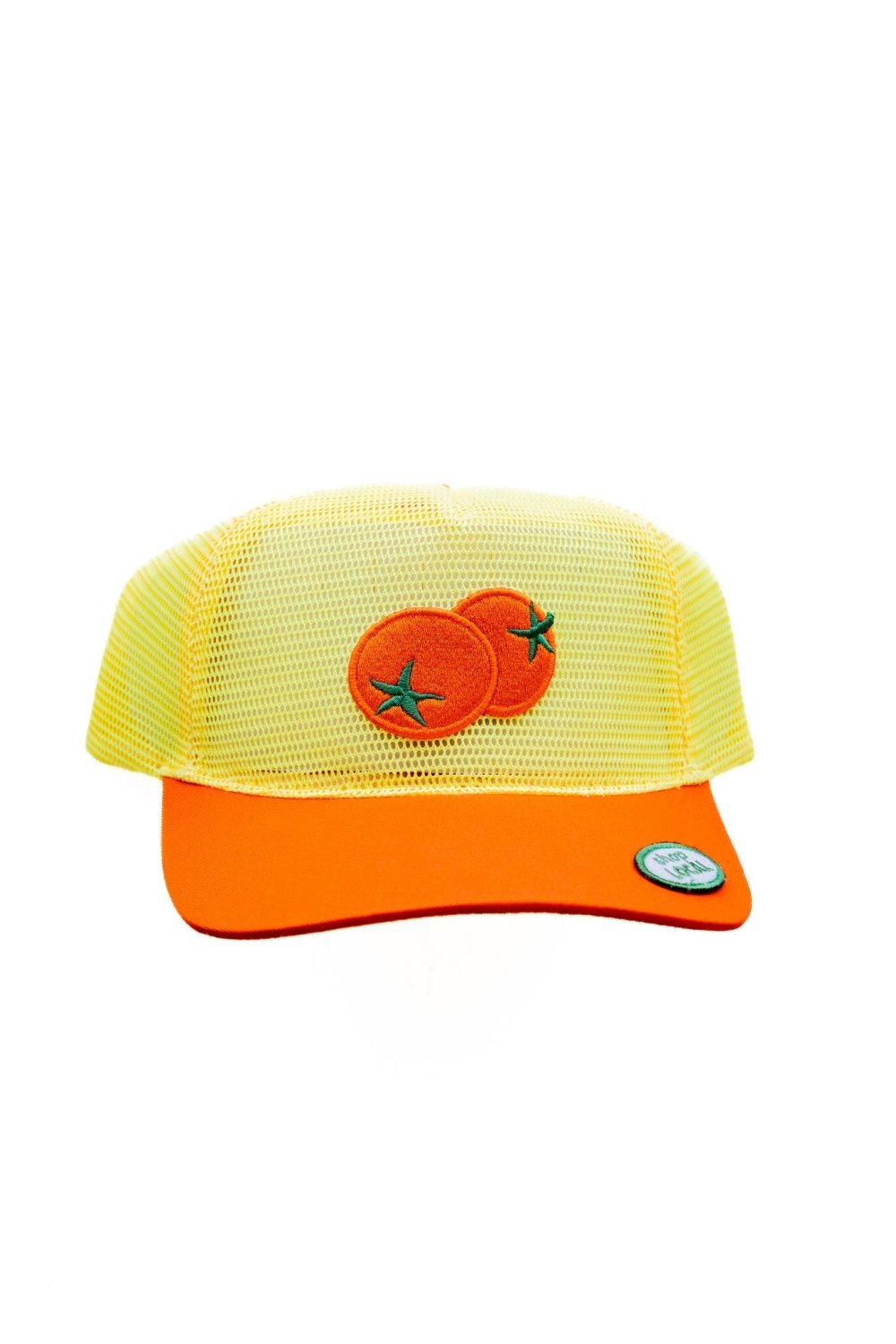 TOMATO MESH TRUCKER HAT - Poppy & Vine