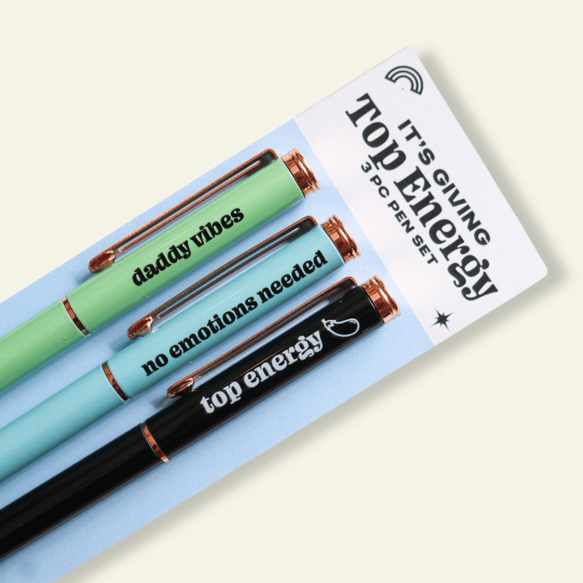 Top Energy Pen Set - Poppy & Vine