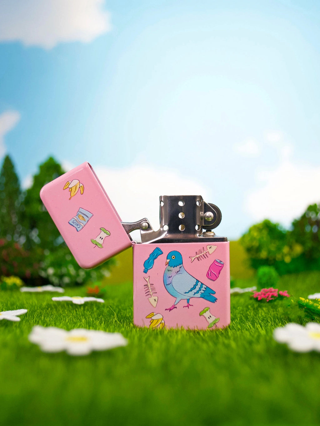 Graphic Refillable Lighter | Cute Collectible Designs