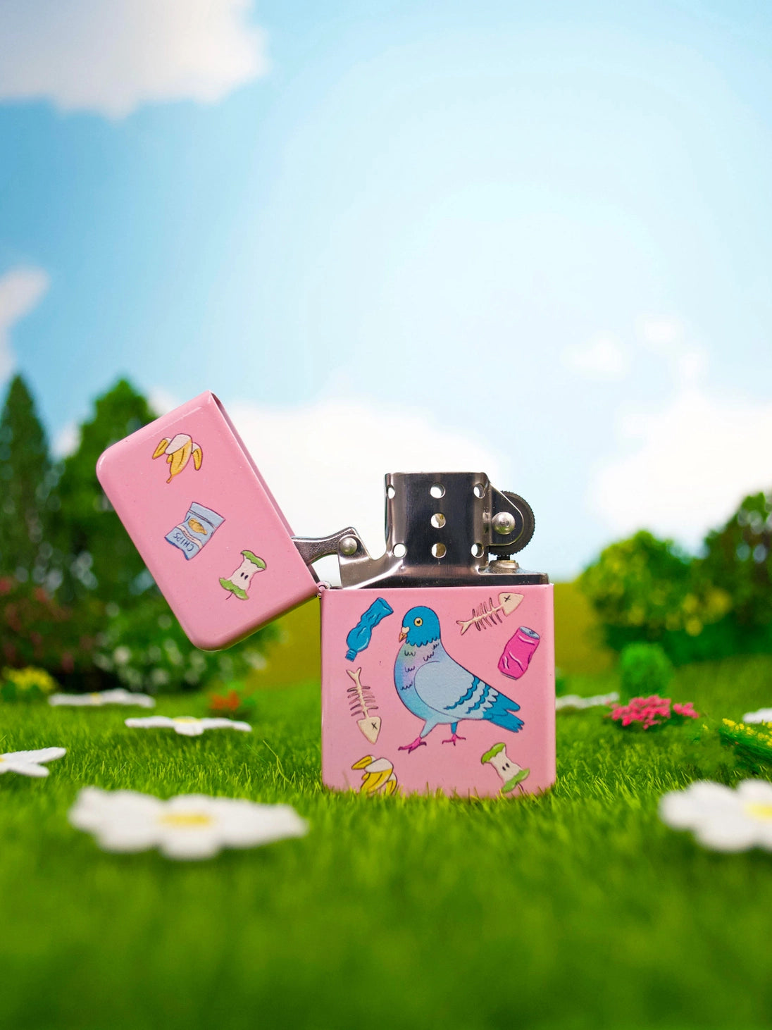 Graphic Refillable Lighter | Cute Collectible Designs