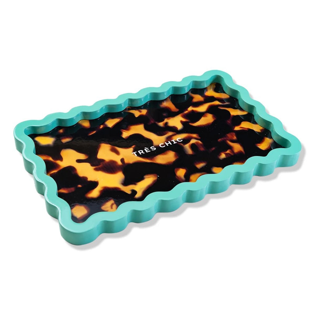 Tres Chic Lacquer Tray - Poppy & Vine