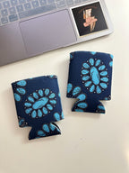 Turquoise Squash Koozie (2 sizes) - Poppy & Vine
