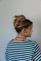TWO-TONED SHINY MIDI HOLD EVERYTHING CLAW - Poppy & Vine