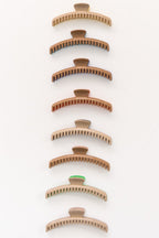 TWO-TONED SHINY MIDI HOLD EVERYTHING CLAW - Poppy & Vine