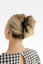 TWO-TONED SHINY MIDI HOLD EVERYTHING CLAW - Poppy & Vine