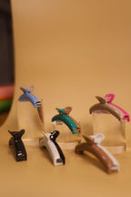 TWO-TONED SHINY MIDI HOLD EVERYTHING CLAW - Poppy & Vine
