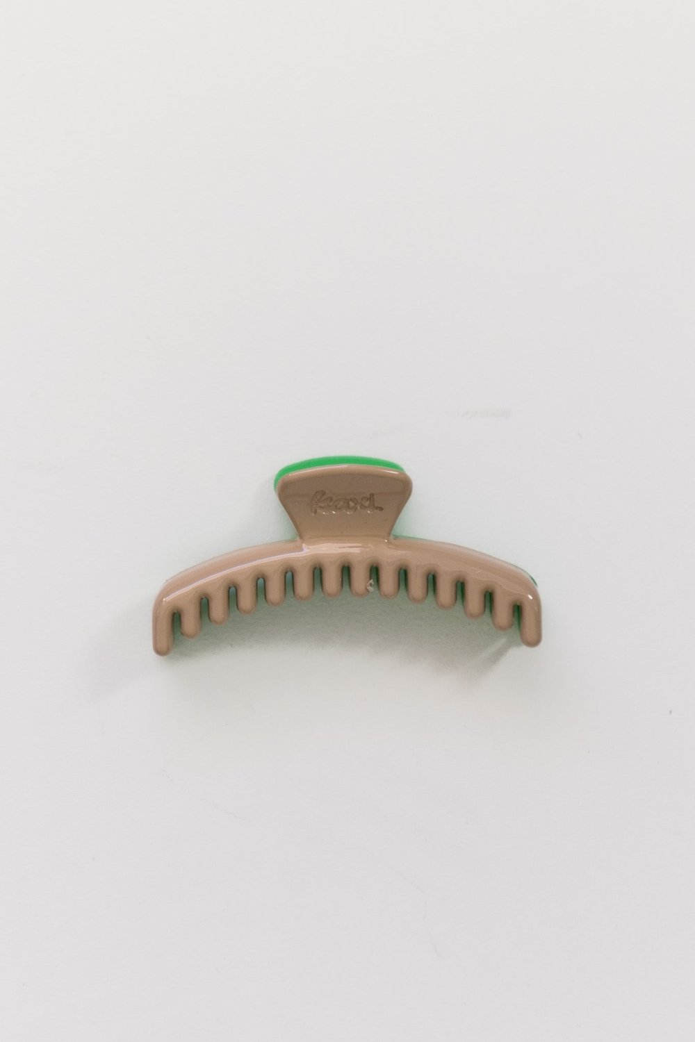 TWO TONED SHINY MINI HOLD EVERYTHING CLAW - Poppy & Vine