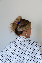TWO TONED SHINY MINI HOLD EVERYTHING CLAW - Poppy & Vine