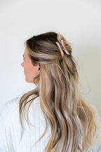 TWO TONED SHINY MINI HOLD EVERYTHING CLAW - Poppy & Vine