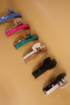 TWO TONED SHINY MINI HOLD EVERYTHING CLAW - Poppy & Vine