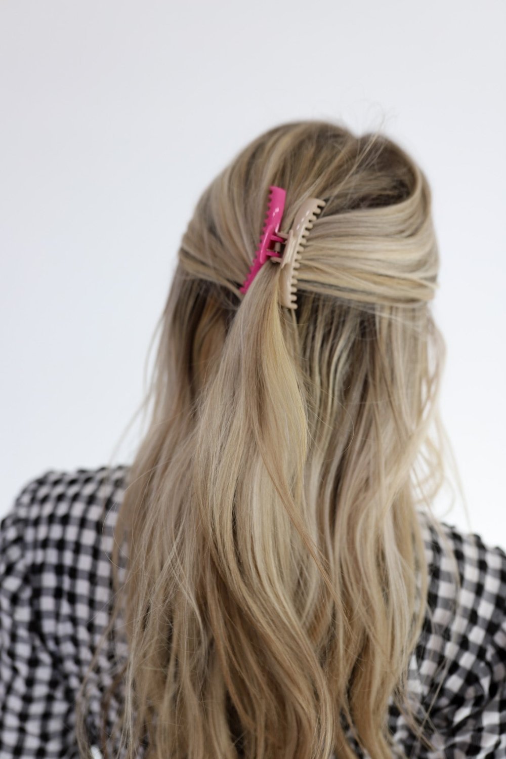 TWO TONED SHINY MINI HOLD EVERYTHING CLAW - Poppy & Vine