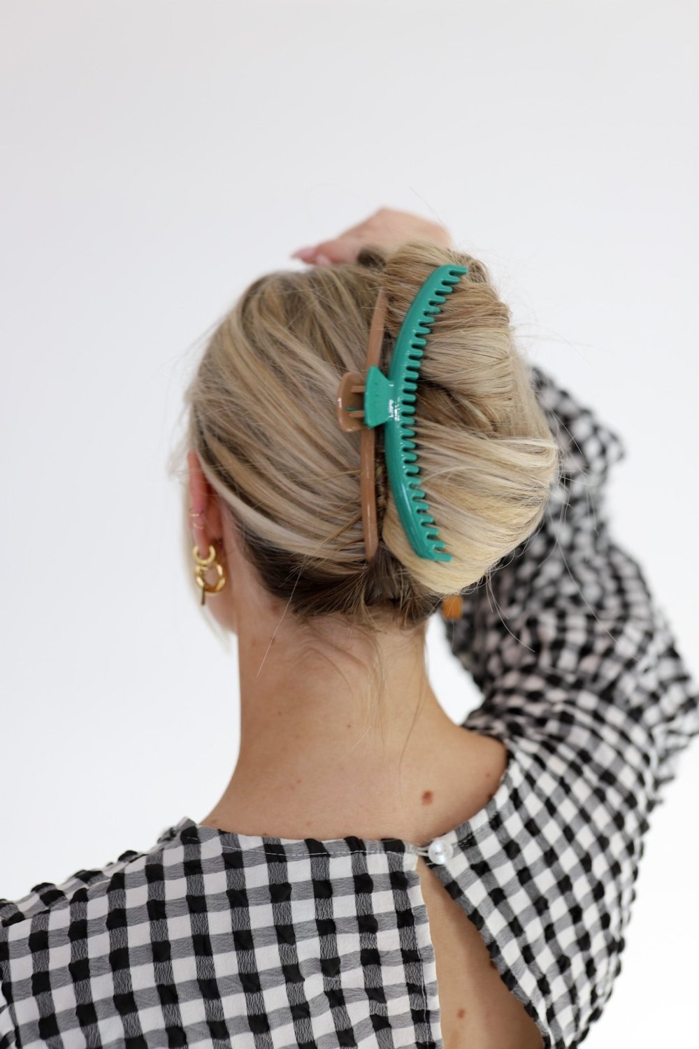 TWO-TONED SHINY ORIGINAL HOLD EVERYTHING CLAW - Poppy & Vine